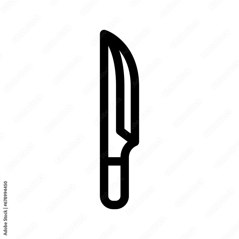 Knife Icon Vector Symbol Design Illustration Knife Icon Vector Symbol Design Illustration