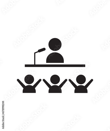 election icon, vector best flat icon.