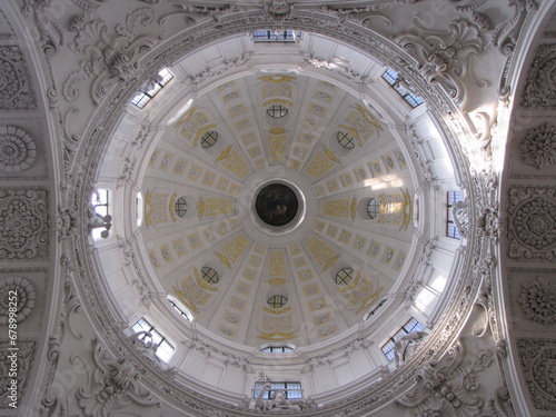 dome of Theatine Church in Munich, Germany