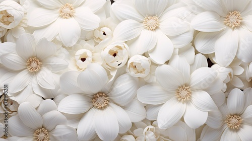 White Flower Background. © Anamul Hasan