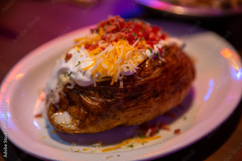 Rustic Loaded Baked Potato Rustic Loaded Baked Potato