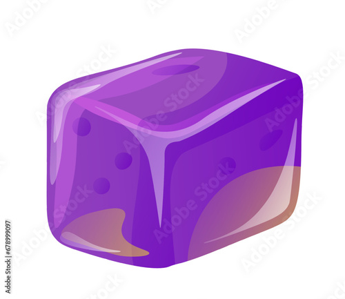 Chewy sugar gummy jelly candy, marmalade sweets