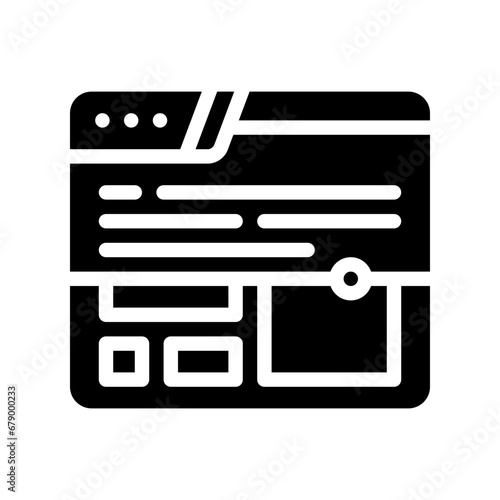 css glyph icon
