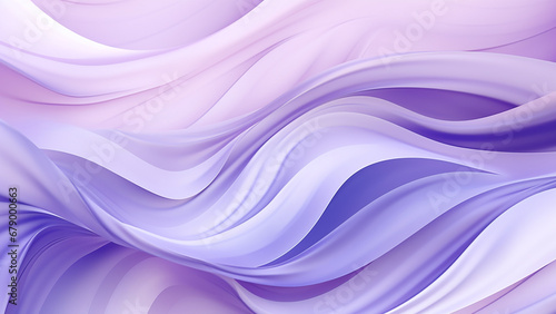 Lavender and Lilac Fluid Color Waves Abstract Pattern Design