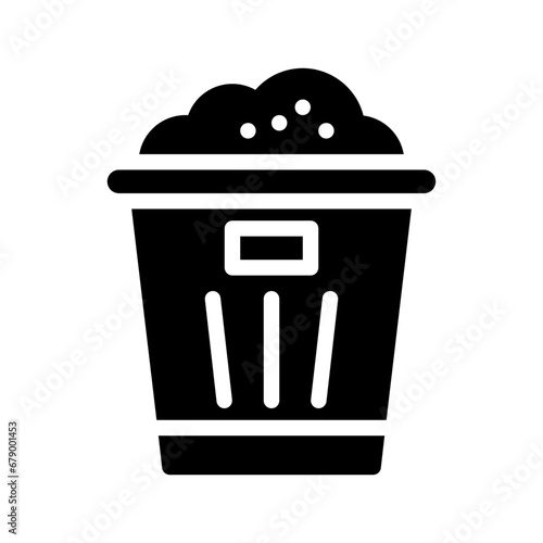 bad smell glyph icon