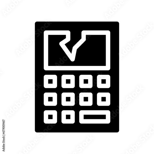 ewaste glyph icon