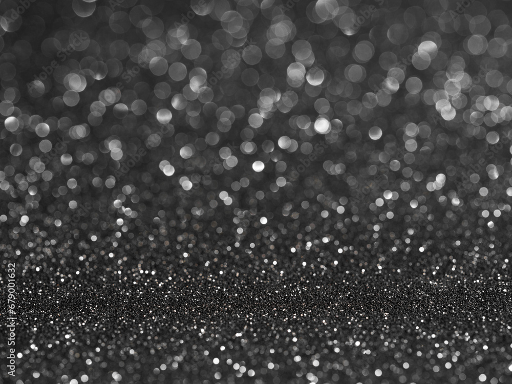 Fototapeta premium black bokeh background christmas concept