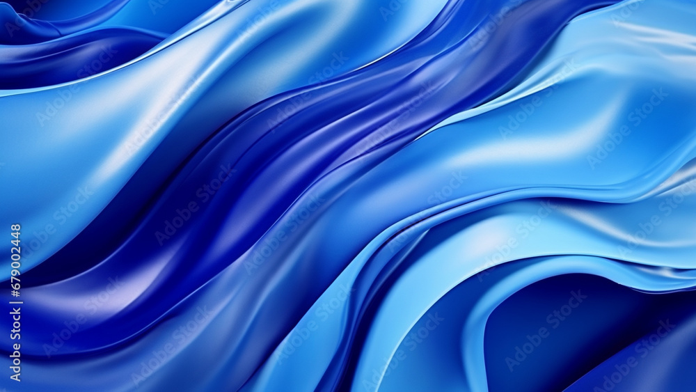 Sapphire Serenity Fluid Color Waves Abstract Pattern Sapphire Serenity Fluid Color Waves Abstract Pattern