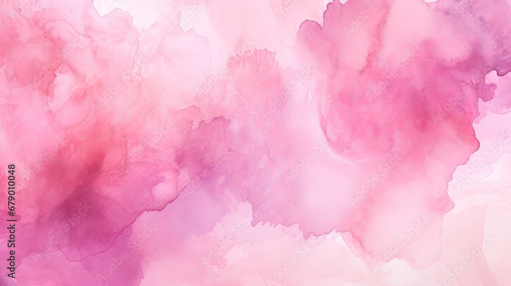 Soft Pink Watercolor Wash with An Abstract Textured Background.