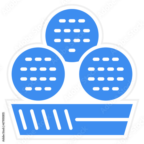 Vector Design Falafel Icon Style
