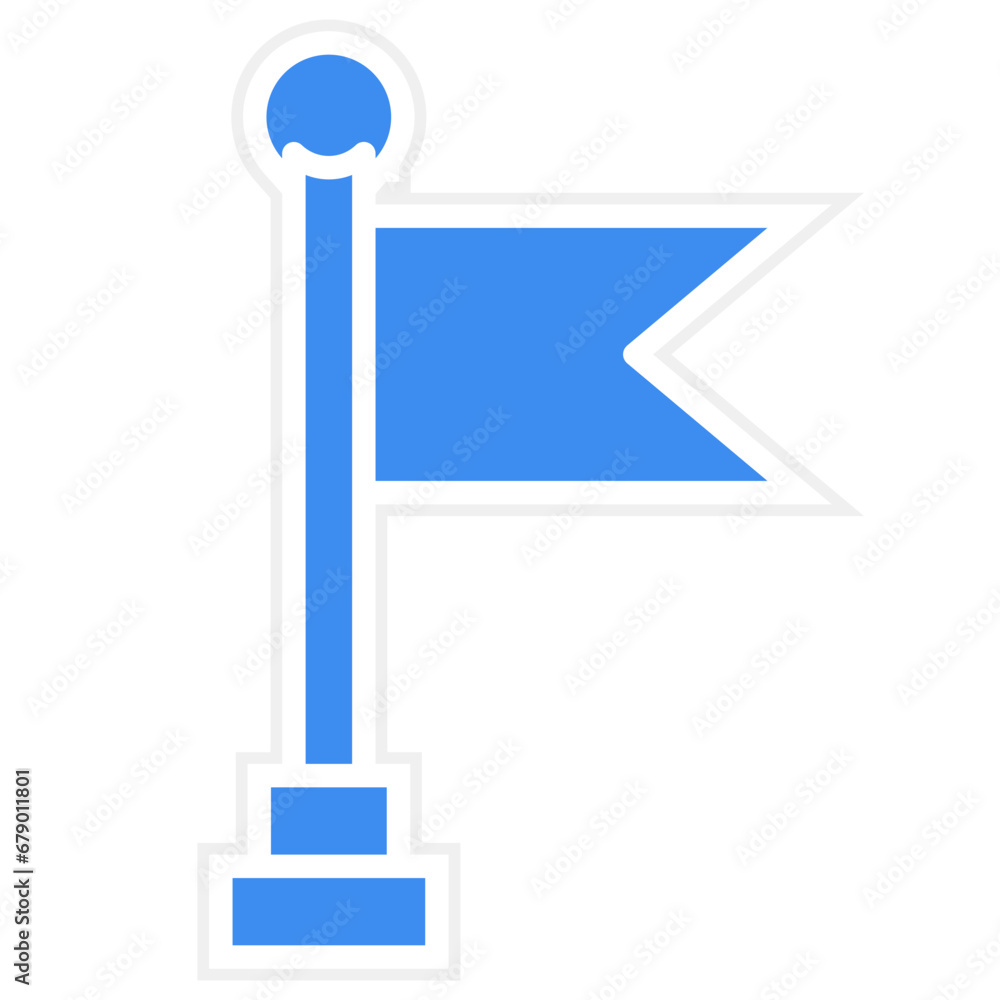 Vector Design Flag Icon Style Vector Design Flag Icon Style