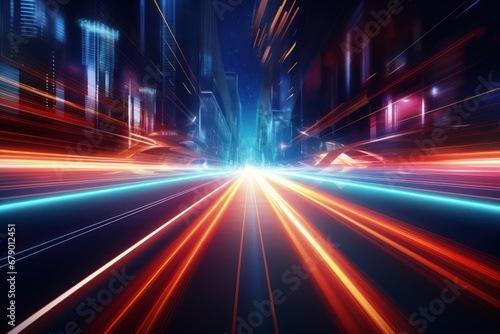 motion blur speed lights © Christiankhs