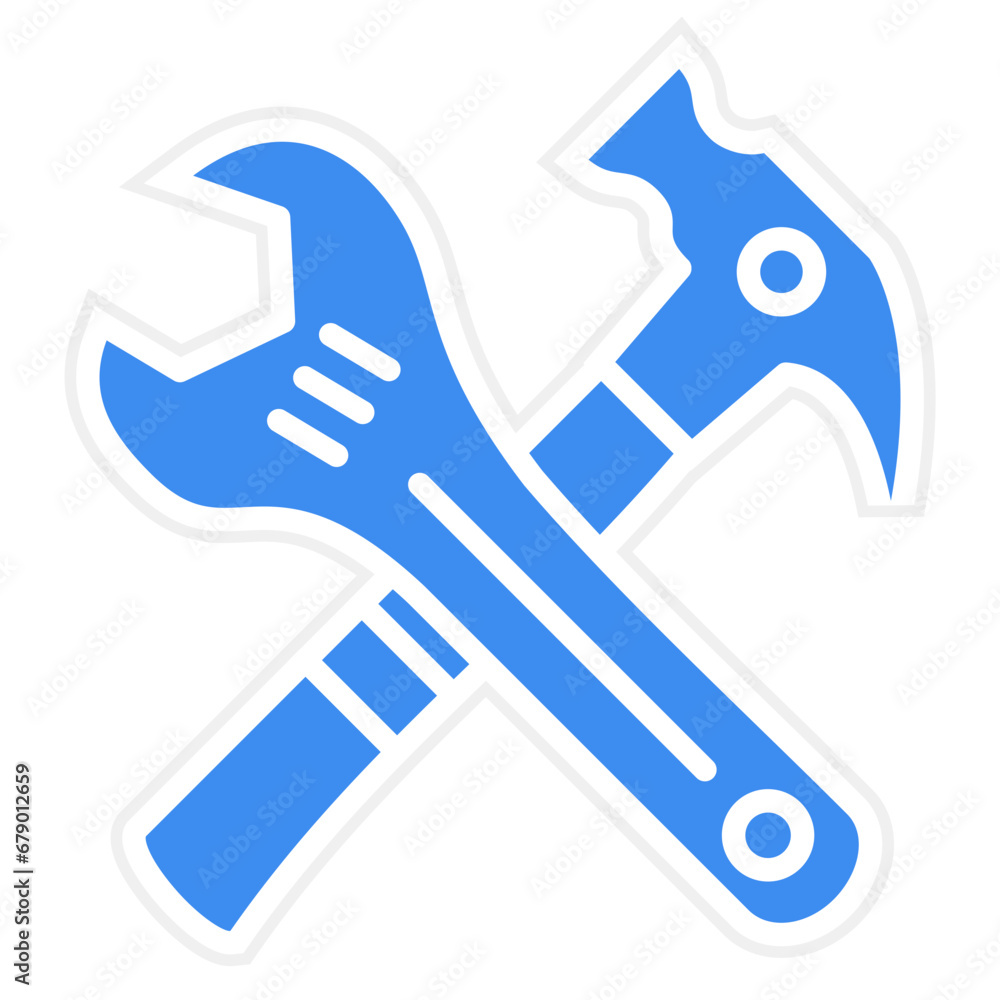 Obraz premium Vector Design Tools Icon Style