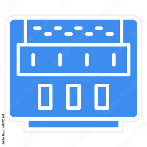 Vector Design Taxi Meter Icon Style