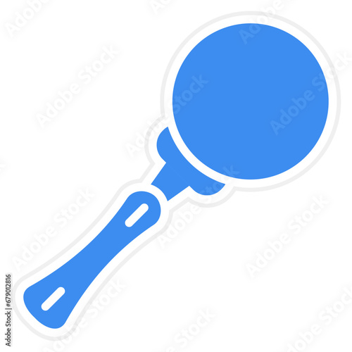 Vector Design Loupe Icon Style