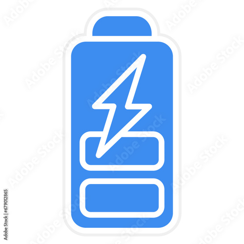 Vector Design Battery Icon Style