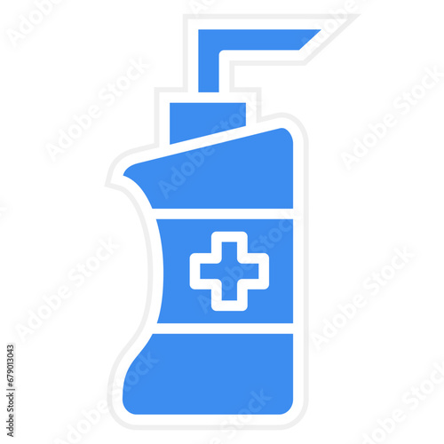 Vector Design Antiseptic Icon Style