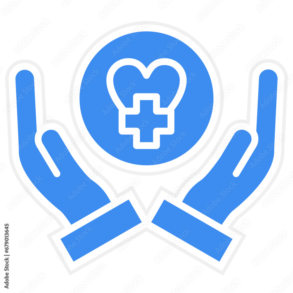 Vector Design Medical Assistance Icon Style Vector Design Medical Assistance Icon Style