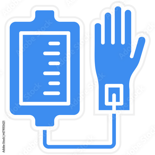 Vector Design Blood Donation Icon Style