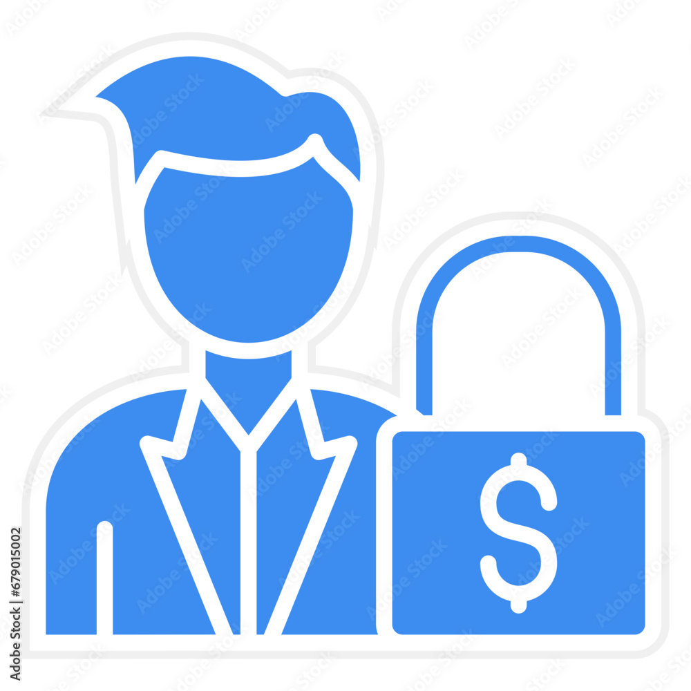 Vector Design Private Offering Icon Style Vector Design Private Offering Icon Style