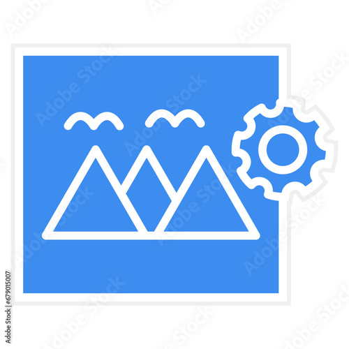 Vector Design Project Image Icon Style