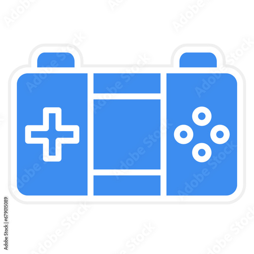 Vector Design Console Game Icon Style