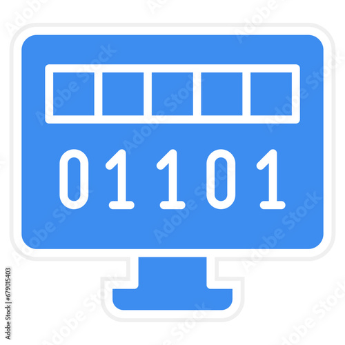 Vector Design Byte Icon Style