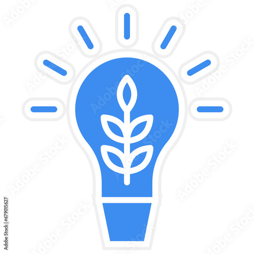 Vector Design Bioenergy Icon Style