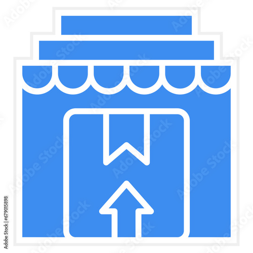 Vector Design Stock Keeping Unit Icon Style