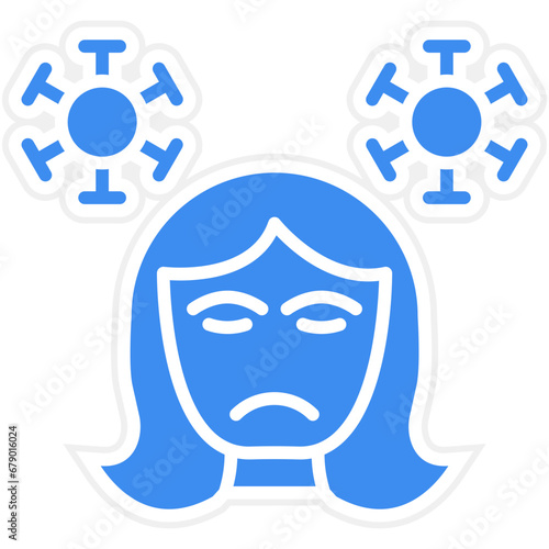 Vector Design Inflammation Icon Style