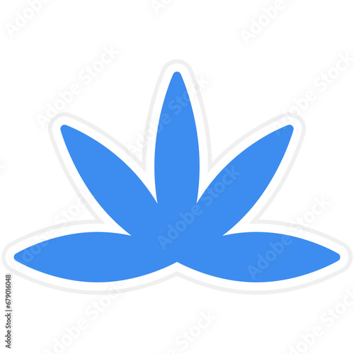 Vector Design Marijuana Icon Style