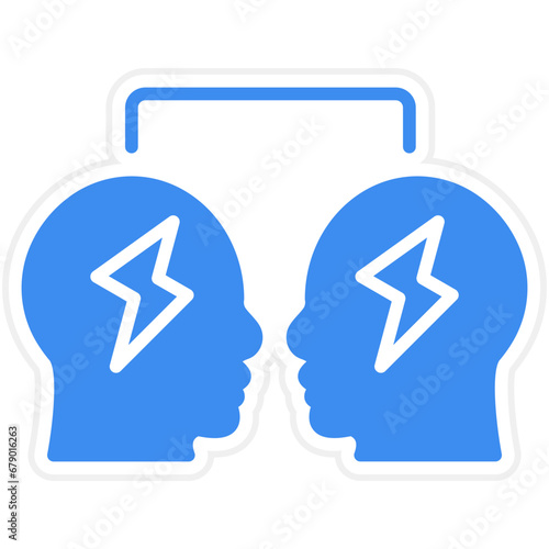 Vector Design Altercation Icon Style