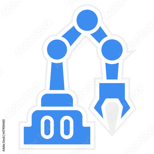 Vector Design Cobot Icon Style