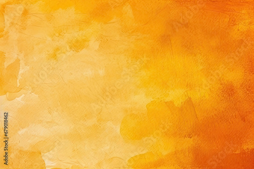 Vintage amber textured aquarelle paper for design