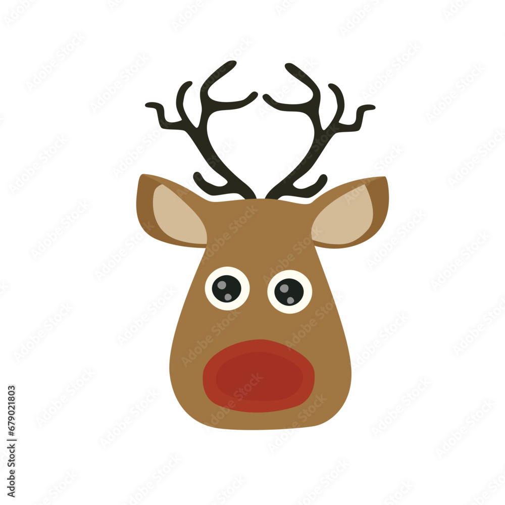 Christmas reindeer vector. Reindeer icon clip art. Merry christmas and happy new year clip art. Flat vector in cartoon style isolated on white background.
Christmas reindeer vector. Reindeer icon clip art. Merry christmas and happy new year clip art. Flat vector in cartoon style isolated on white background.