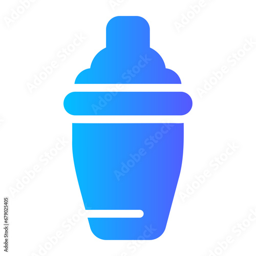 cocktail shaker Gradient icon
