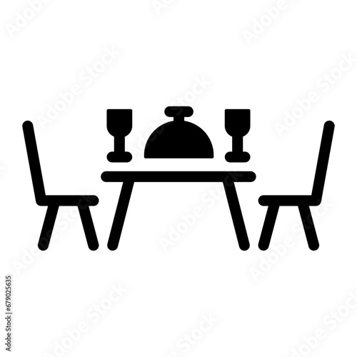 dinner Solid icon