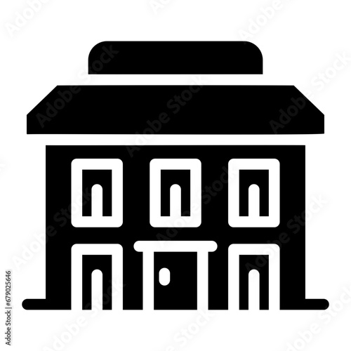 motel Solid icon