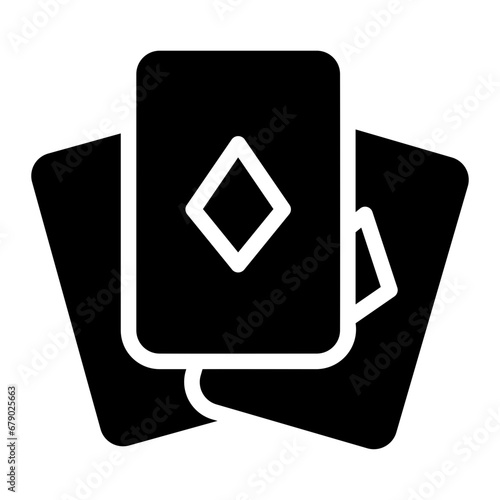 poker card Solid icon