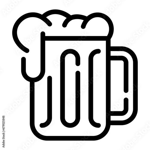 beer Line Icon
