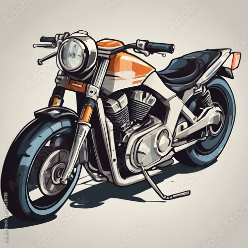 Motorcycle Icon Background Very Cool