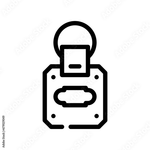key chain line icon