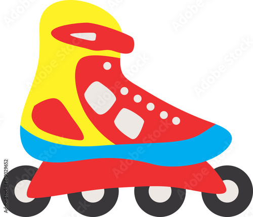 Rollerblade illustration