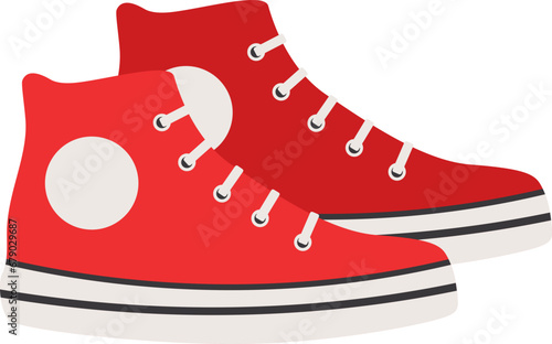 Chuck taylor shoe illustration