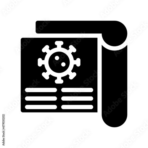 science glyph icon