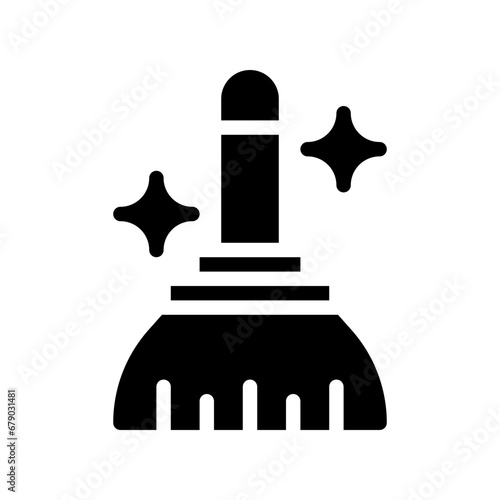 sweep glyph icon