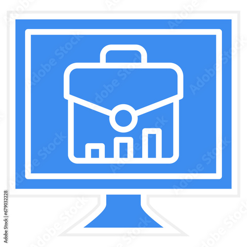 Online Business Icon Style