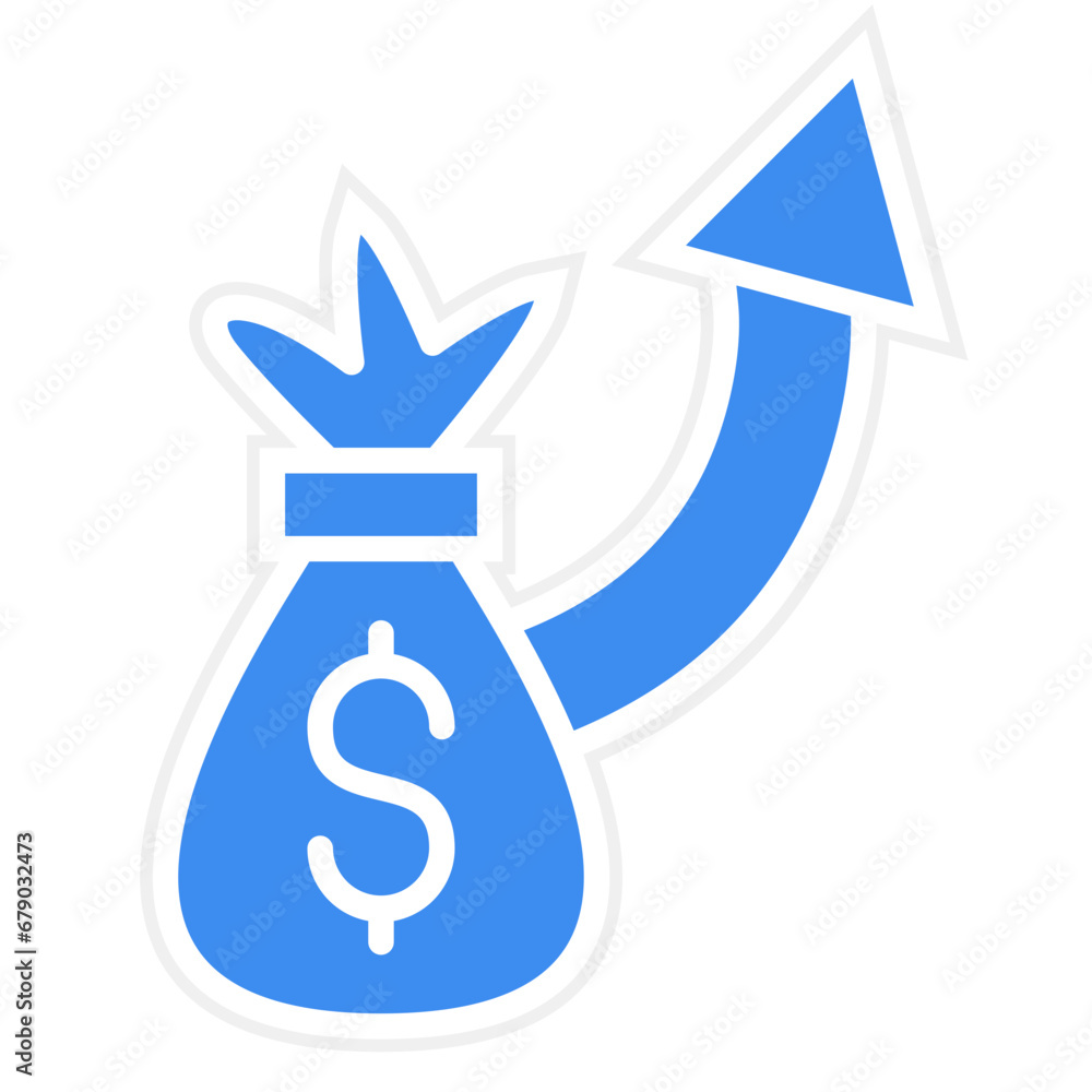 Inflation Icon Style Inflation Icon Style