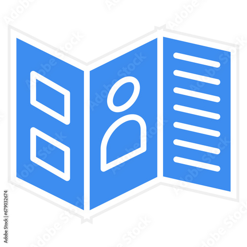 Brochure Icon Style