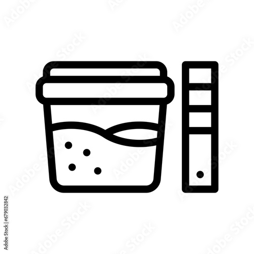 urine test line icon